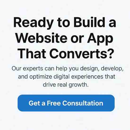 Build, Engage, and Convert with Web, App and Design Service