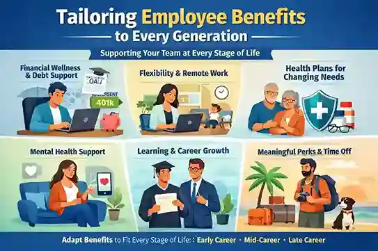 Employee Benefits for a Multi-Generational Workforce