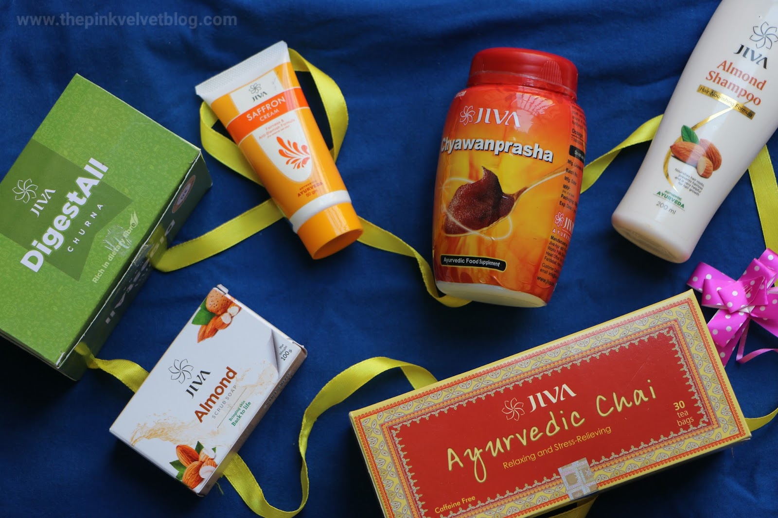 Jiva range of ayurvedic products