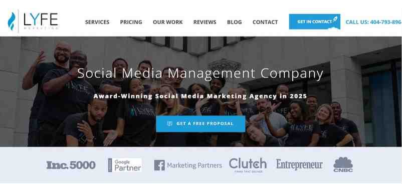 Top 10 Social Media Marketing Agencies in USA 3 Lyfe Marketing