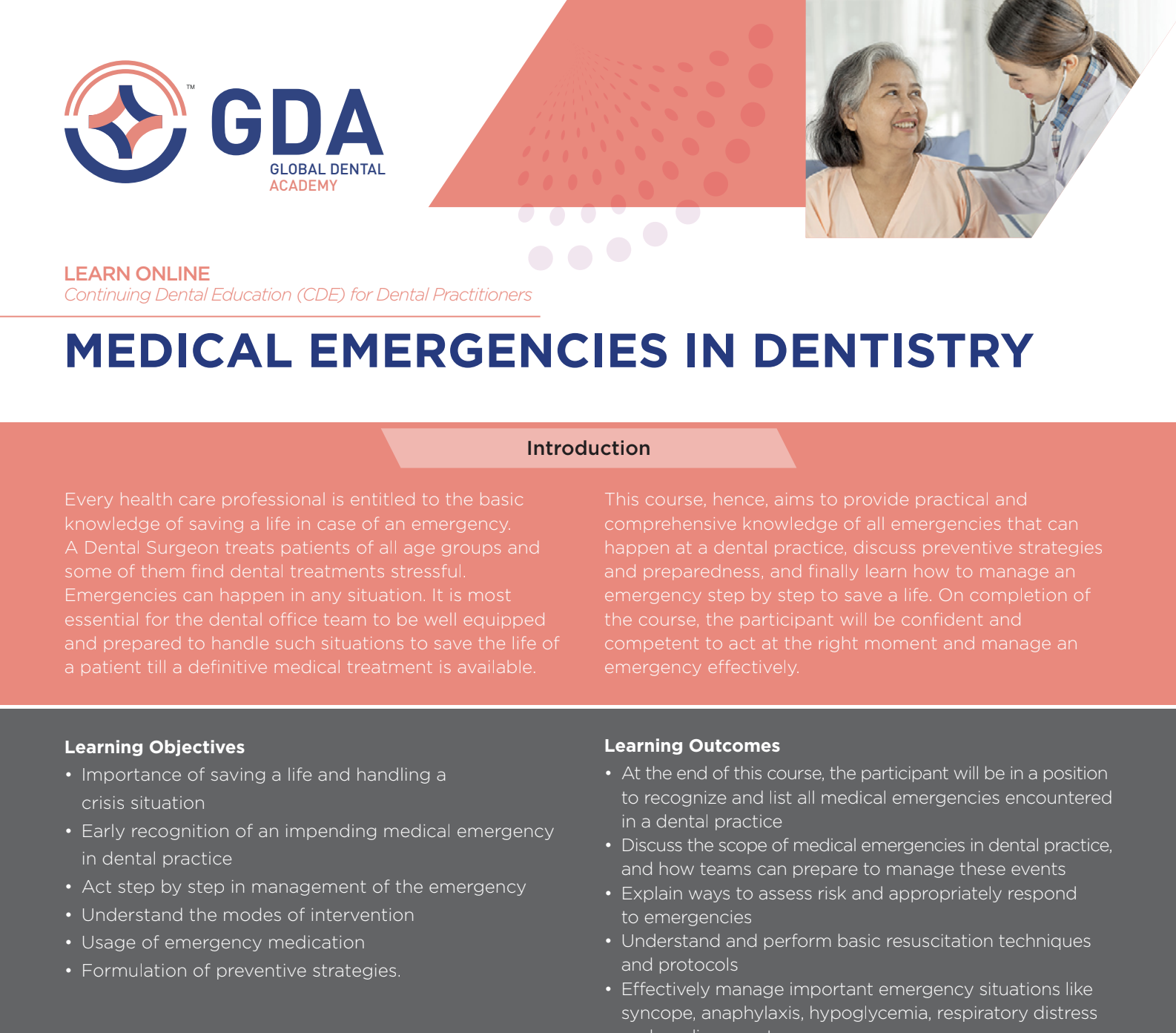 Medical Emergencies in Dentistry by Global Dental Academy (GDA)