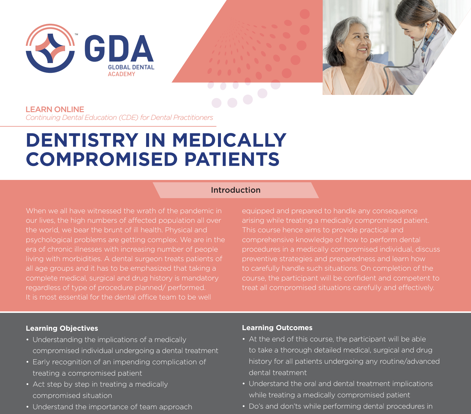 Dentistry in Medically Compromised Patients by Global Dental Academy