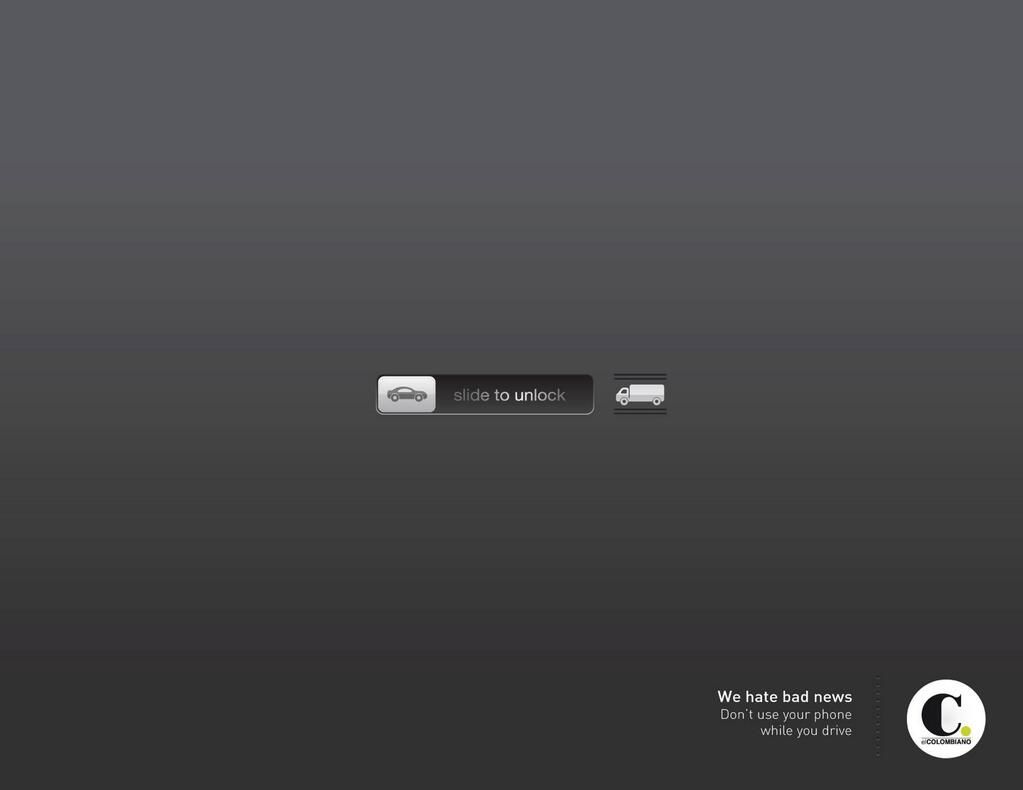Slide truck print advertisement created by DDB, Colombia for El Colombiano