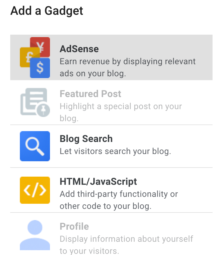 html javascript gadget