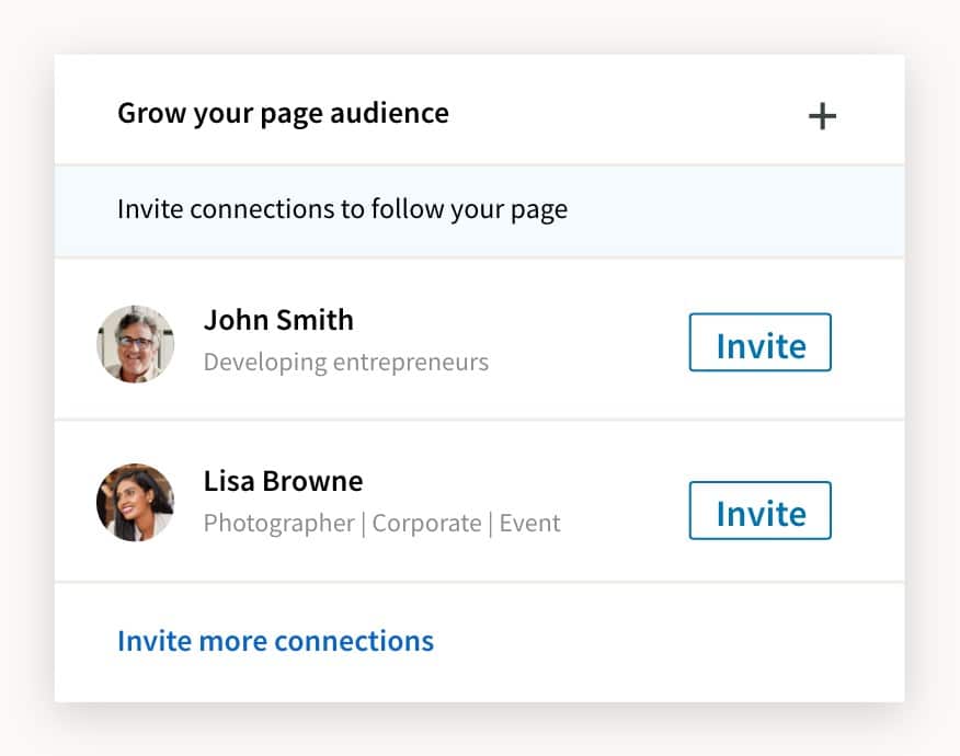 How to get started with LinkedIn Marketing? 5 Invite connections to follow your page on LinkedIn