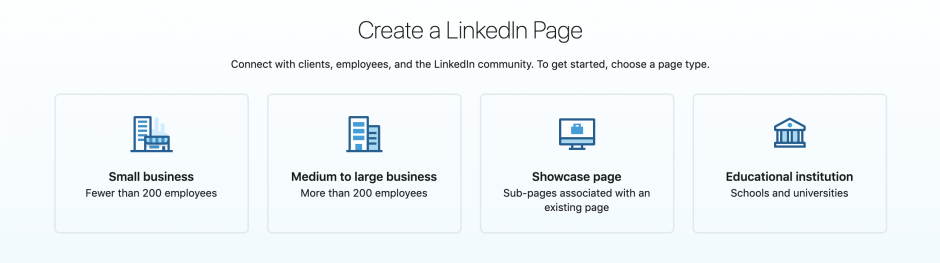 How to get started with LinkedIn Marketing? 2 LinkedIn page types
